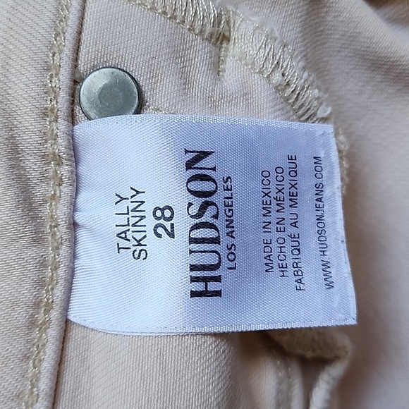 Hudson Jeans Women's Light Pink Skinny Jeans - Picture 13 of 16